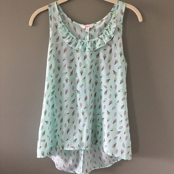 Candie's Tops - 🍦Candies Ice Cream and Popsicle Tank, Size Small